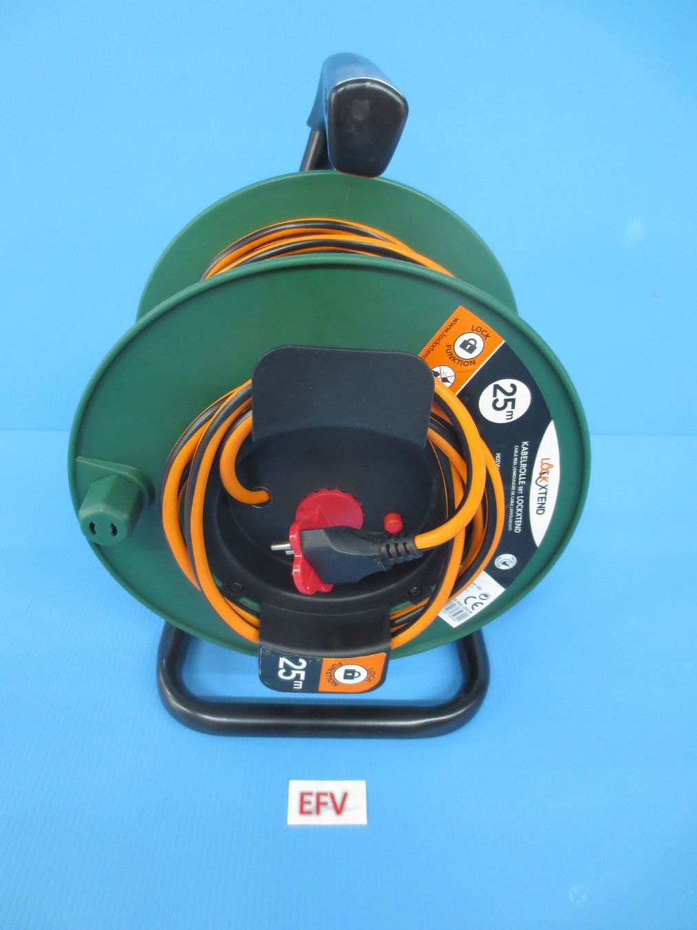 Kabel: 25m Garten Kabelrolle mit Lock - Kupplung T13  Lockxtend – Neu (gemäss Beschreibung) aus Sulz LU von Elektrofachverkauf 2