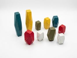 Jeu d'équilibre en bois "Tumi Ishi"
