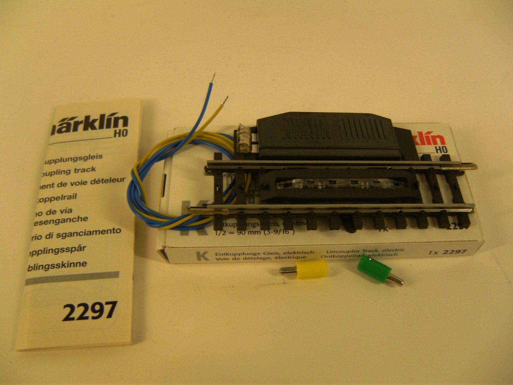 Märklin Modelleisenbahnen: Märklin H0 2297 Entkupplungsgleis gerade – Neu (gemäss Beschreibung) aus Rodersdorf von Joerg11 1