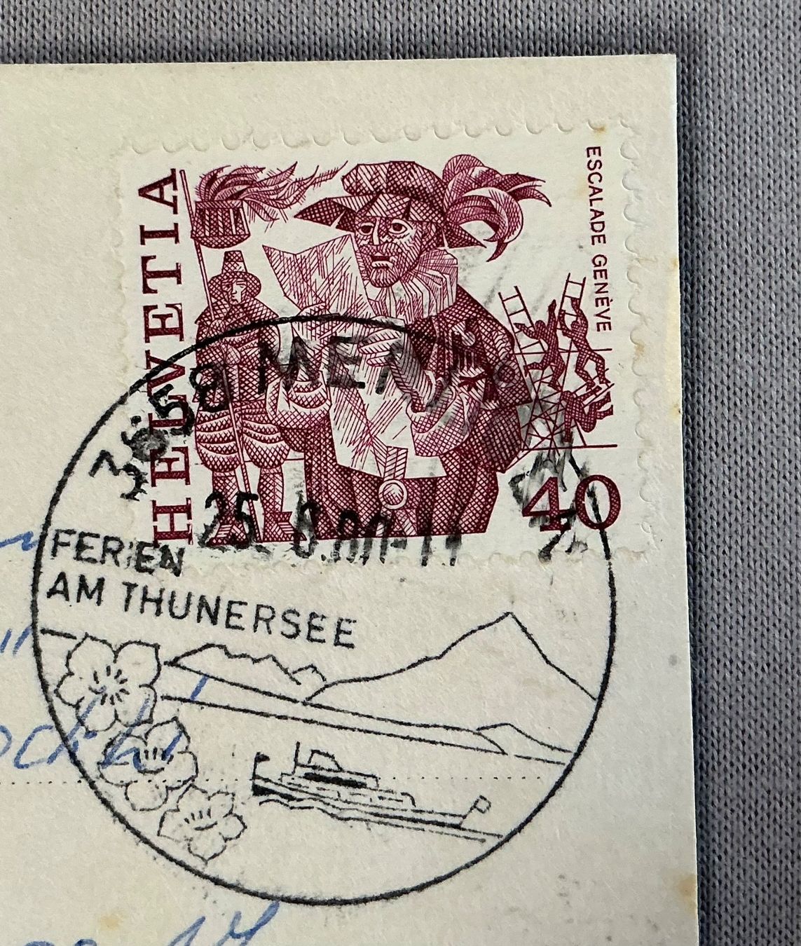 Ansichtskarten: Lot Ansichtskarten - Postkarten gelaufen / Schweiz – Gebraucht aus Stettlen von togram4 6