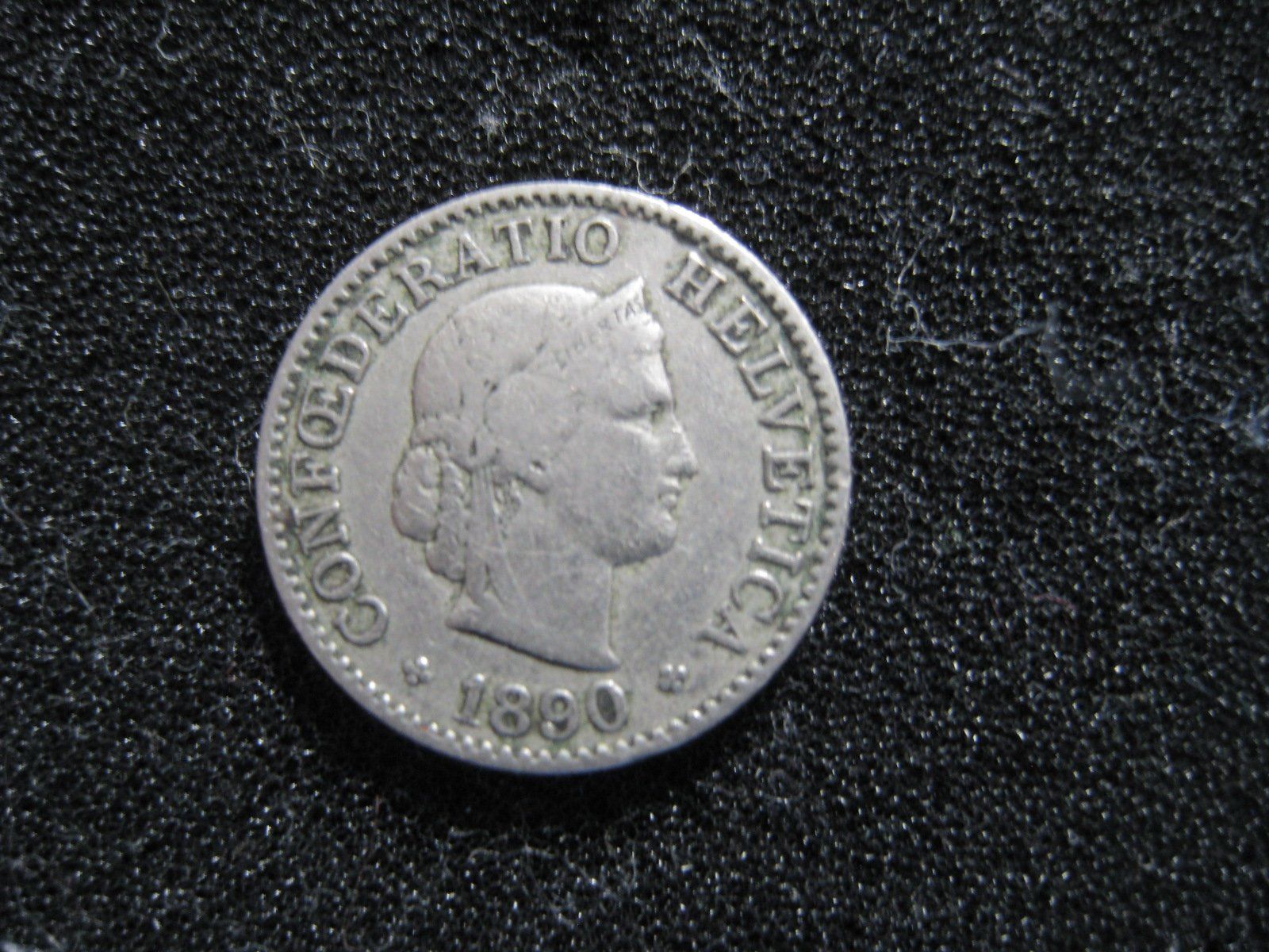 Toutes les monnaies: 5 Rappen 1890 ss  (38) – D'occasion à Aarwangen par Pinsel7890