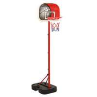 Basketball-Spielset tragbar Verstellbar 138,5-166 cm