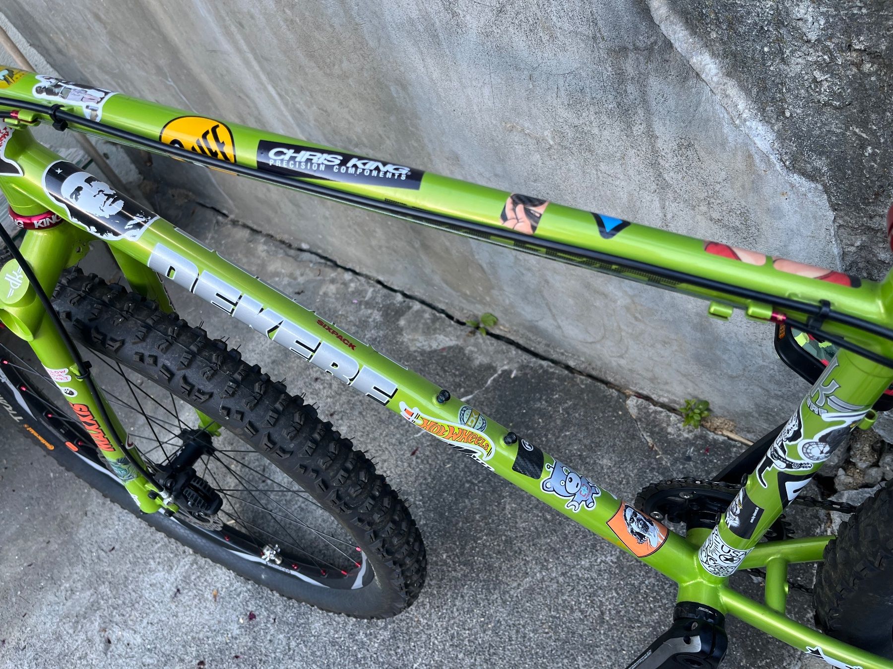 Biciclette: Stahlrahmen Velo MTB Kult Handmade – Usato da St. Niklaus VS venduto da wildholzmann 2
