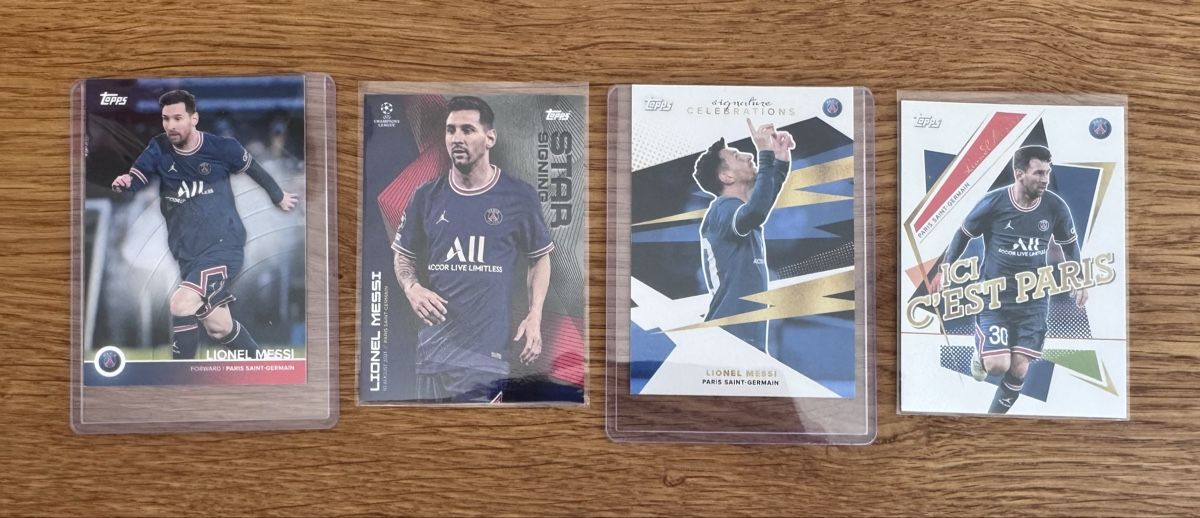 Topps Carte collezionabili: Lionel Messi Topps – Usato da Emmen venduto da Panininho