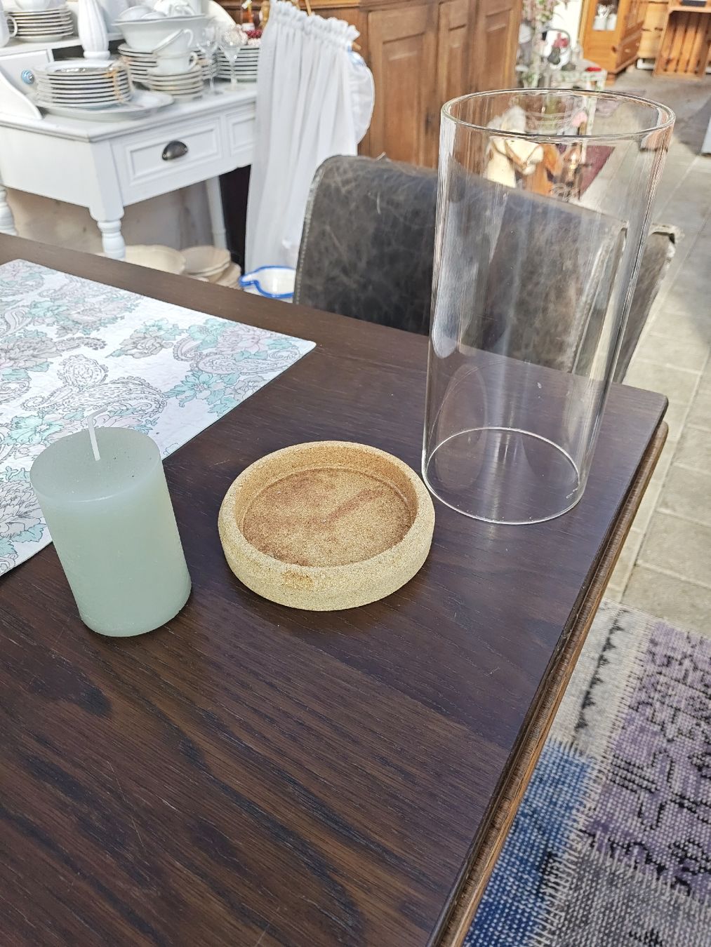 Toutes les décorations: Deko Glas und Korksockel  – D'occasion à Feldbach par Lizze 2