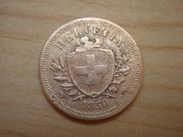 (A10)  1  Rappen 1850