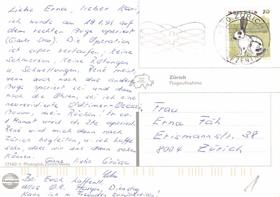 Cartoline postali: alte Ansichtskarte aus Archiv: DEUTSCHSCHWEIZ - ab 1.-- – Usato da Winterthur venduto da SchatzchischtliWinti 1