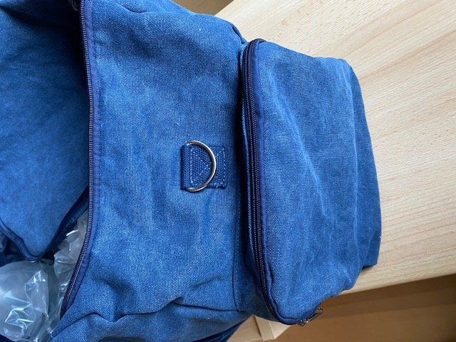 Borse: Blaue Weekender Reisetasche, neu – Nuovo (secondo la descrizione) da Ergisch venduto da July64 1