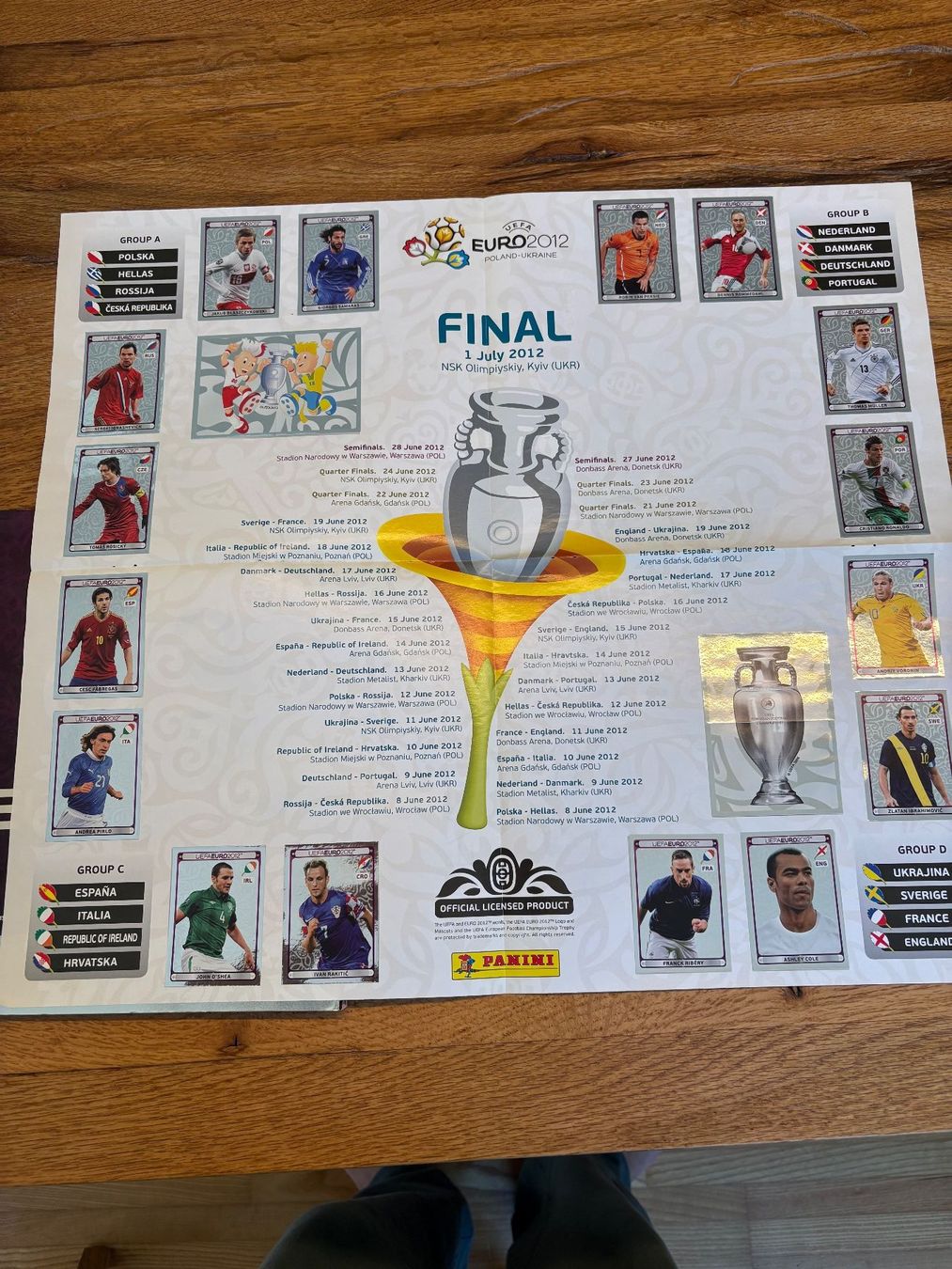 Panini Carte collezionabili: Panini Euro 2012 Komplett – Usato da Zürich venduto da lin_2f6p 3