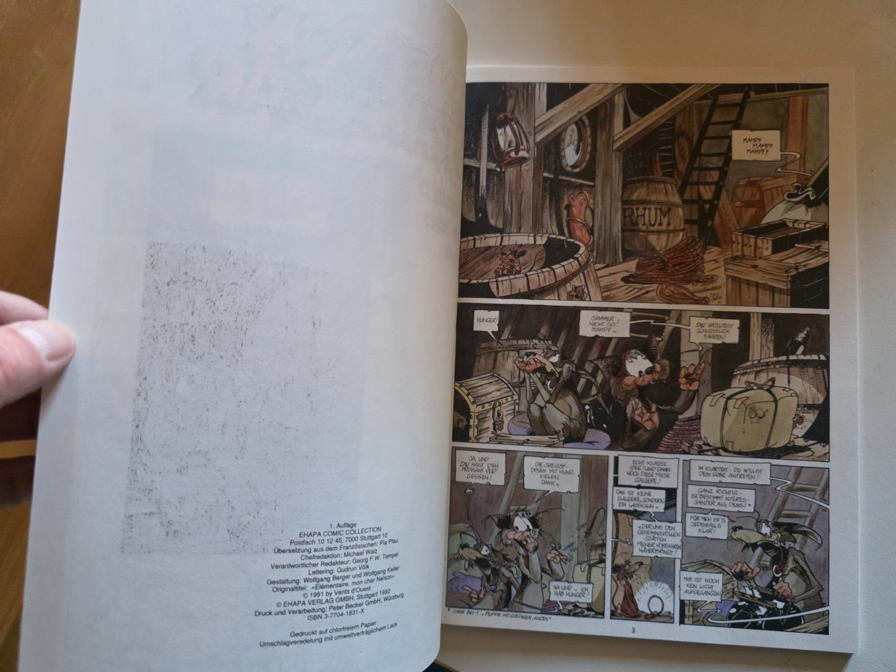 Fumetti: Comic Nelson & Trafalgar - 1991 - 1. Auflage – Nuovo (secondo la descrizione) da Walterswil BE venduto da Lonitti 4