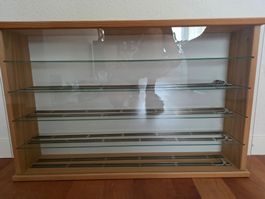 Ausstellvitrine L63 x H40 x T12 cm, für Spur N