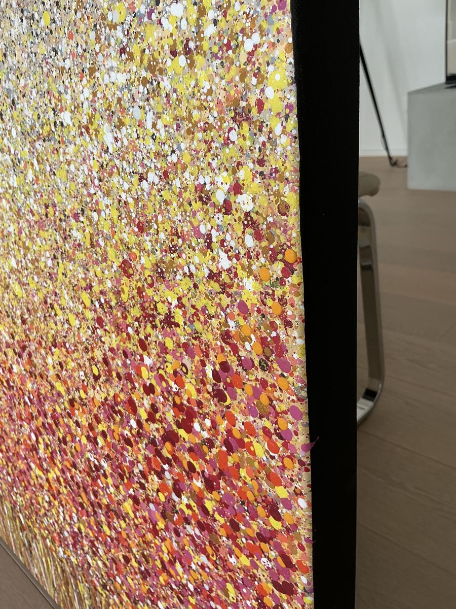 Gemälde: „Primavera" XL Artwork – Neu und originalverpackt aus Uznach von Spillmannkunst43 7