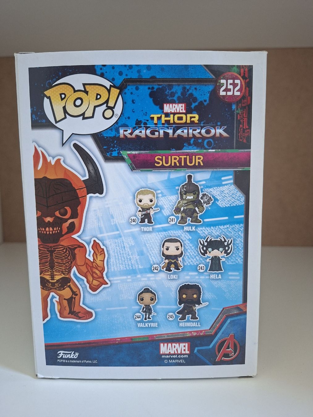 Funko Statuette: Funko Pop! Marvel Thor Ragnarok Surtur Figur 252 OVP – Nuovo e nell'imballaggio originale da Schüpfen venduto da deb_d2h8 1