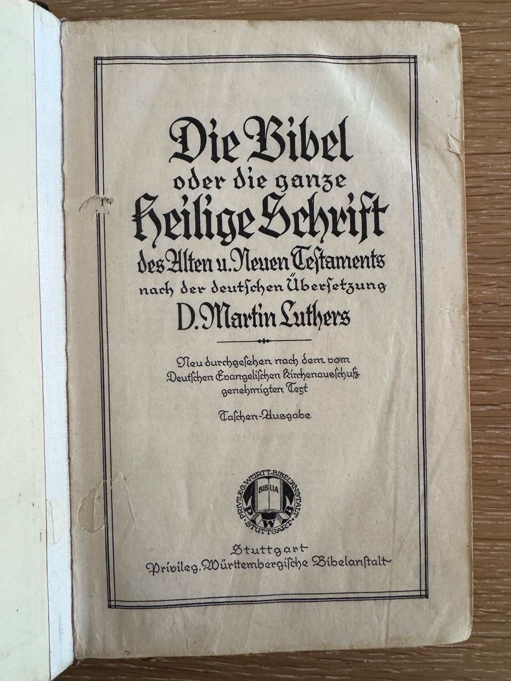 Livres: Alte Bibel – D'occasion à Affoltern am Albis par heebha 1