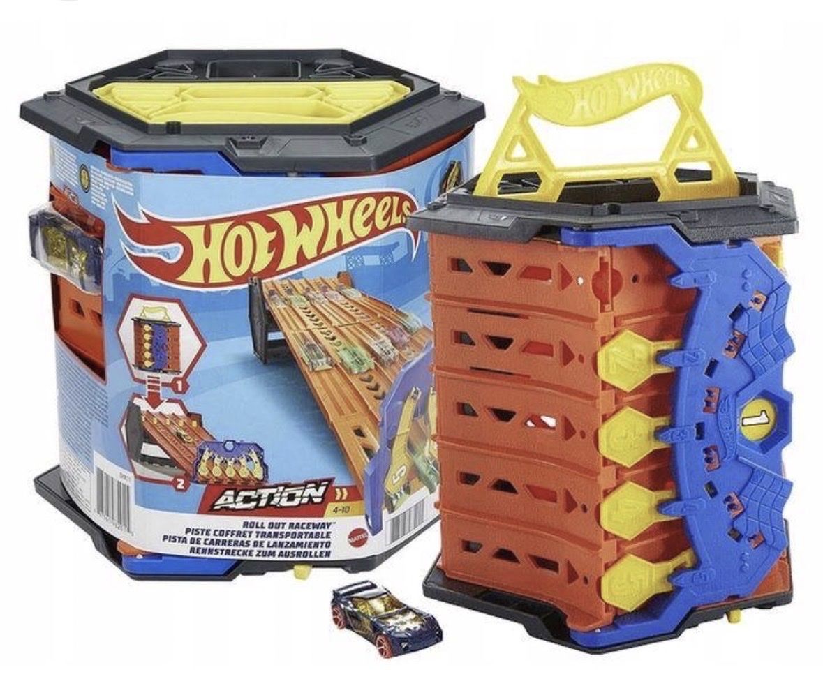 Hot Wheels Piste: Hot Wheels Roll Out Raceway track set used – Usato da Büren an der Aare venduto da bradlee512