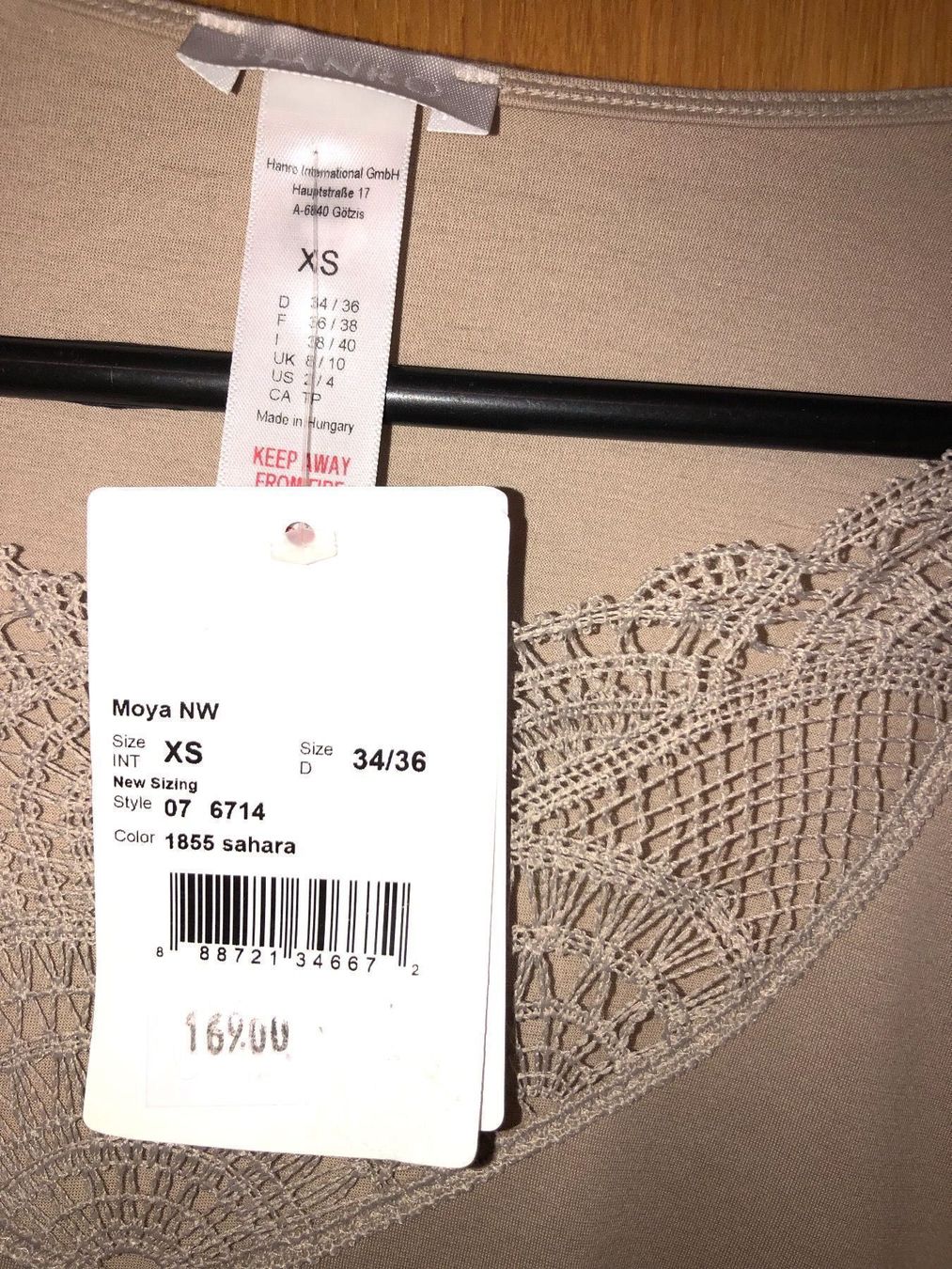 Hanro Negligees & Pigiami: Nachthemd Hanro xs neu beige – Nuovo (secondo la descrizione) da Dornach venduto da samuti 2