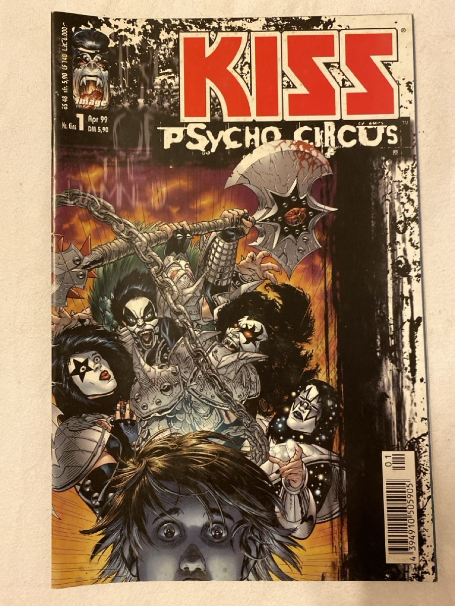BD: KISS Psycho Circus Comic Nr. 1 – D'occasion à sursee par trilli-tralli 2