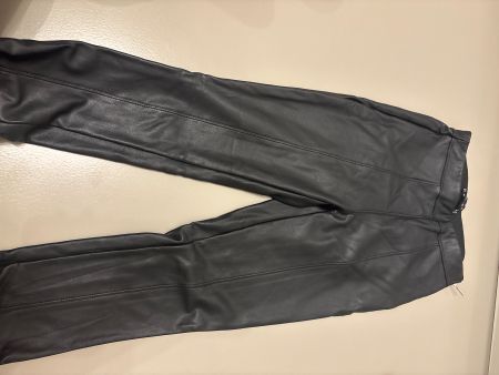 Hose Kunstleder schwarz Damen Grösse 34 gebraucht