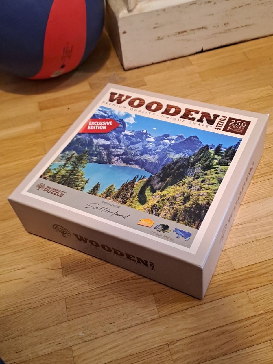 Puzzle: Wooden Puzzle, Schweiz – Nuovo e nell'imballaggio originale da Zürich venduto da mili021