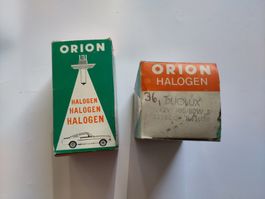 2 Orion Halogen Autolampen,  Ford Mustang 1967