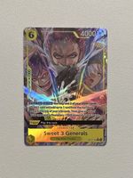 One Piece TCG Sweet 3 Generals OP17 R AA