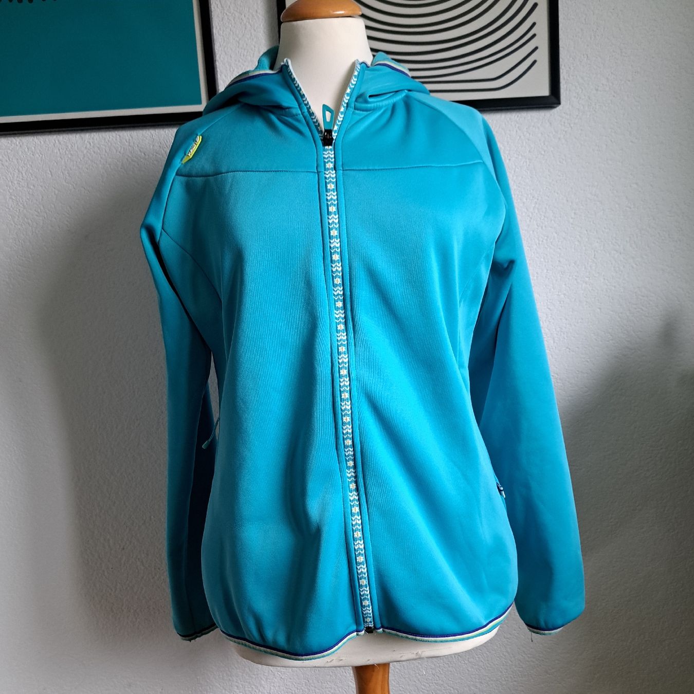 Halti Giacche: Halti Damen SoftshellJacke, Türkis, Grösse M – Usato da Kriegstetten venduto da Jakasi