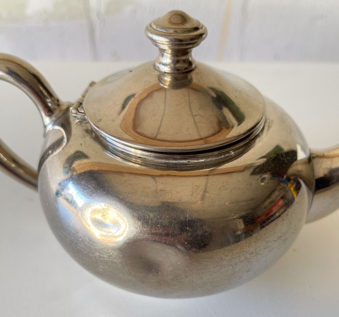 Teiere: Antike Teekanne versilbert Vintage – Usato da Bülach venduto da sabrista 1