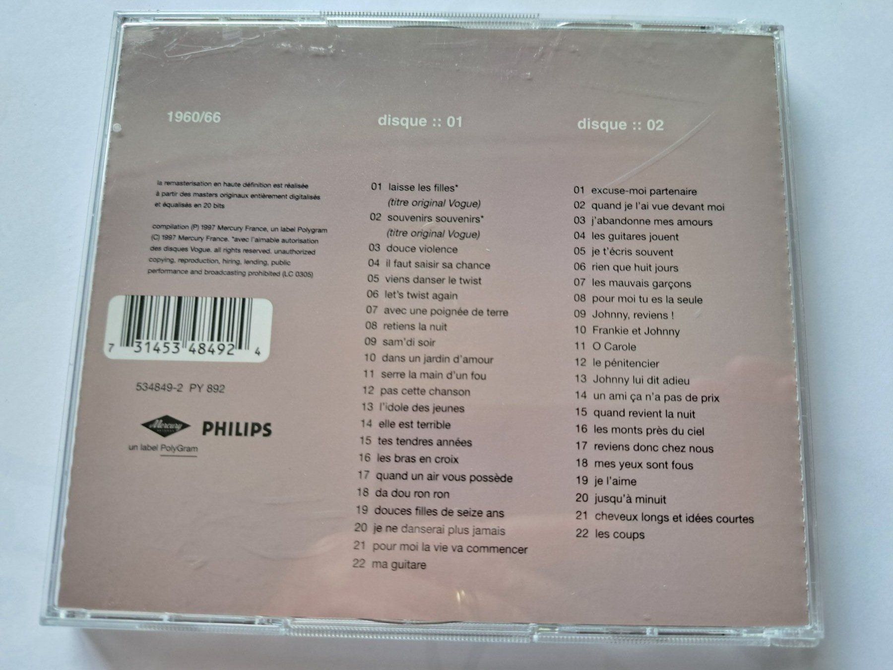 CD: Cd Johnny Hallyday - Anthologie volume 1 – Usato da Pully venduto da bro_n52j 1
