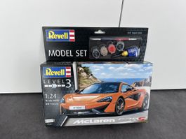 Revell Model Set McLaren 570s 1:24 mit Farben neu