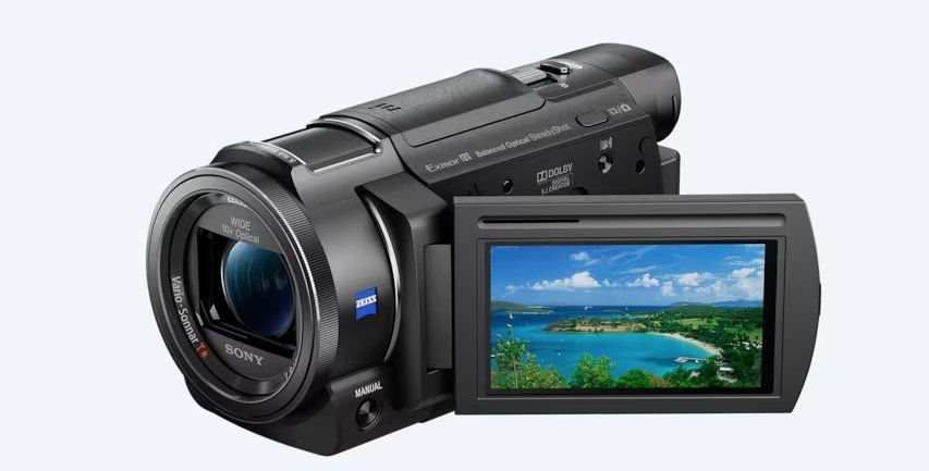 Sony AX33 4K Handycam mit Exmor R CMOS Sensor inkl. Zubehör (Neu ...