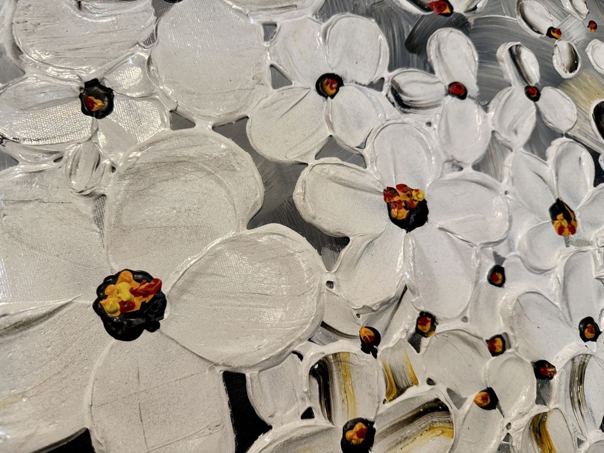 Foto & Immagini: Bild Acryl Blumen – Usato da Tafers venduto da 13julistek13