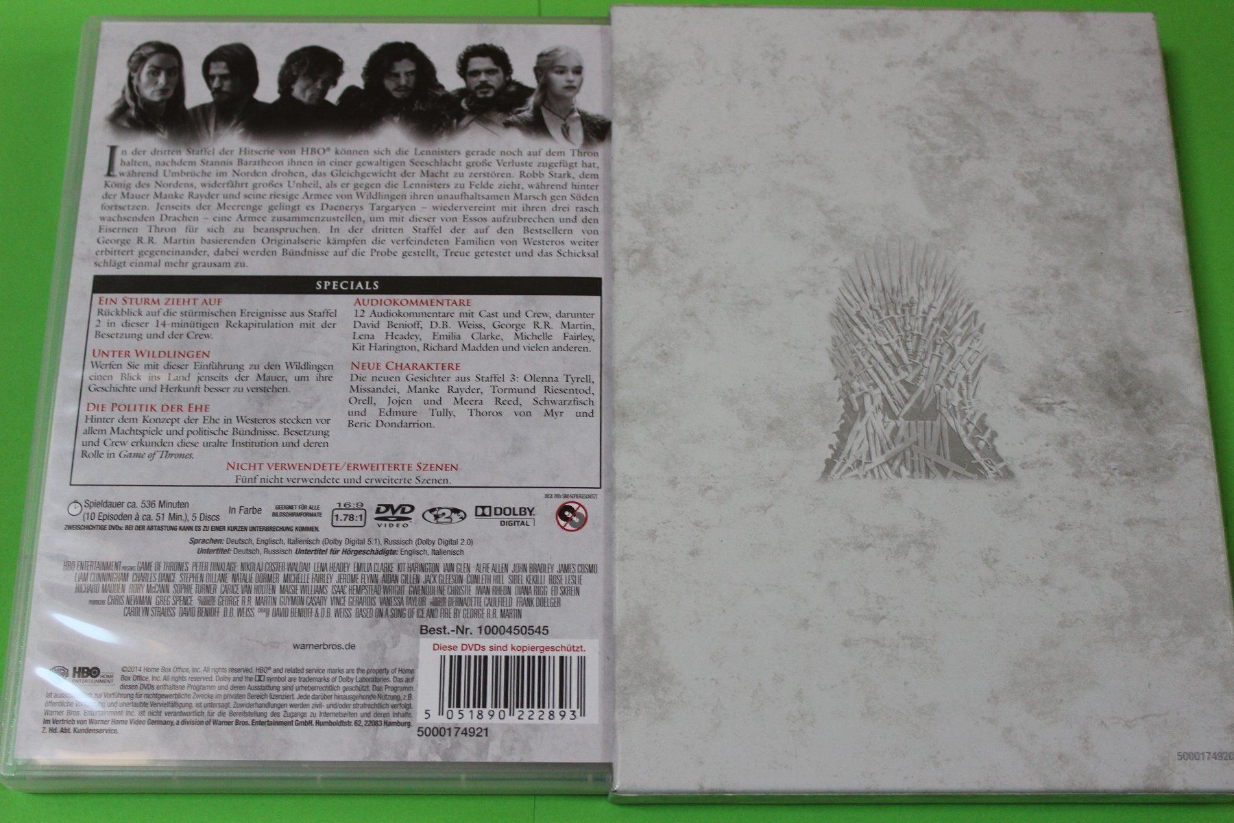 Tutti i DVDs: GAME OF THRONES - STAFFEL 3 (5DVDs)!!!!! – Usato da Tübach venduto da JamesStone 4