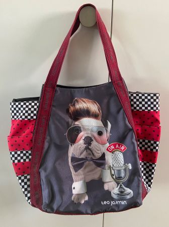 TEO JASMIN Grand sac zippé imperméable COMME NEUF