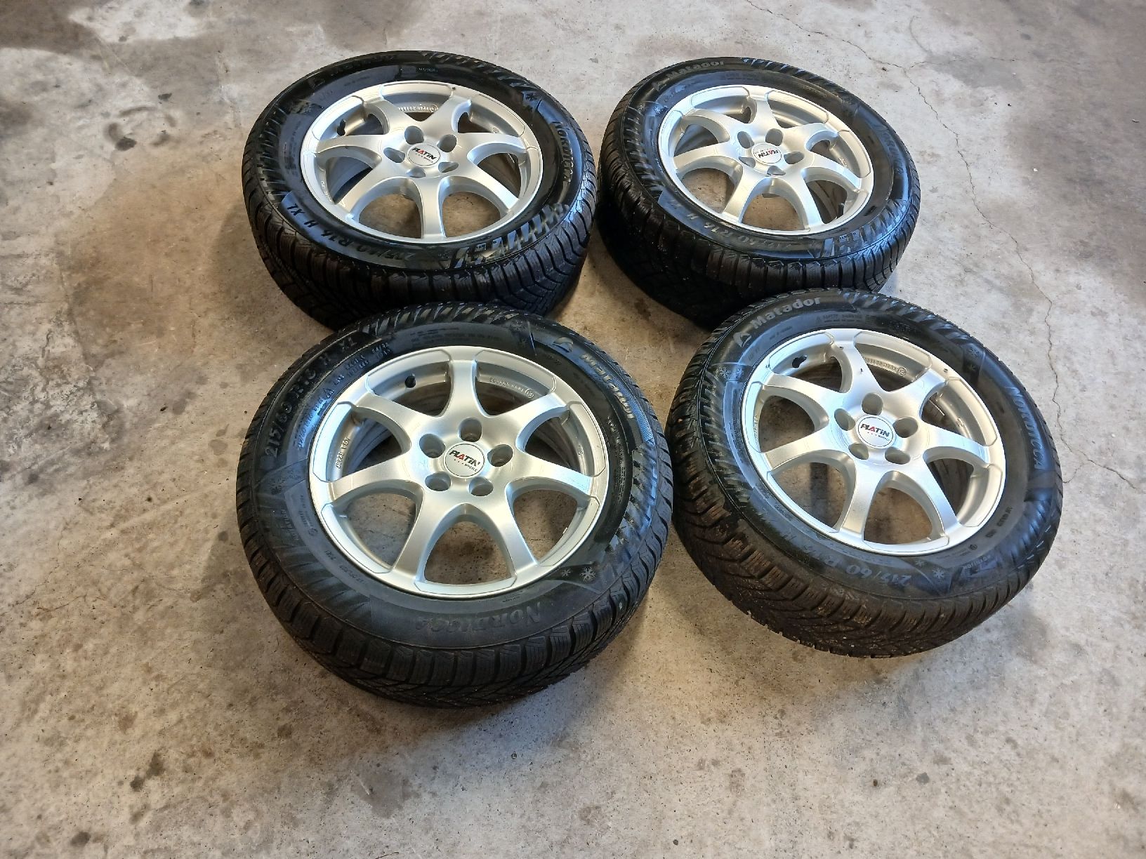Cerchioni: Winterkompletträder Platin 215/45 R16   – Usato da Krinau venduto da P.grob 3
