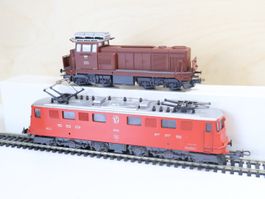 Lima Doppelpack 2 x SBB Bm 4/4 & Ae 6/6 E-Lok H0 DC