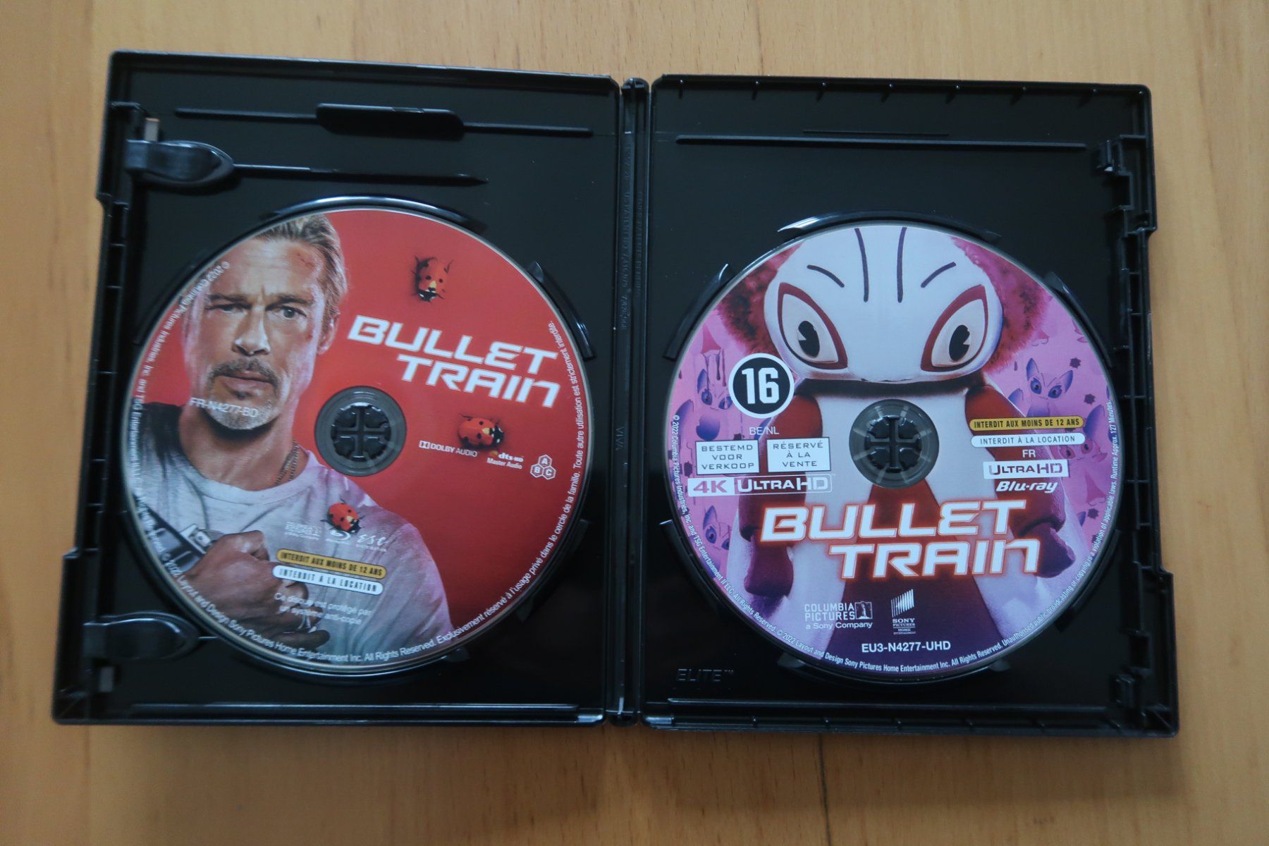 Tutti i DVDs: 4K Blu-ray BULLET TRAIN    Français Anglais – Usato da Porrentruy venduto da tupatup 6