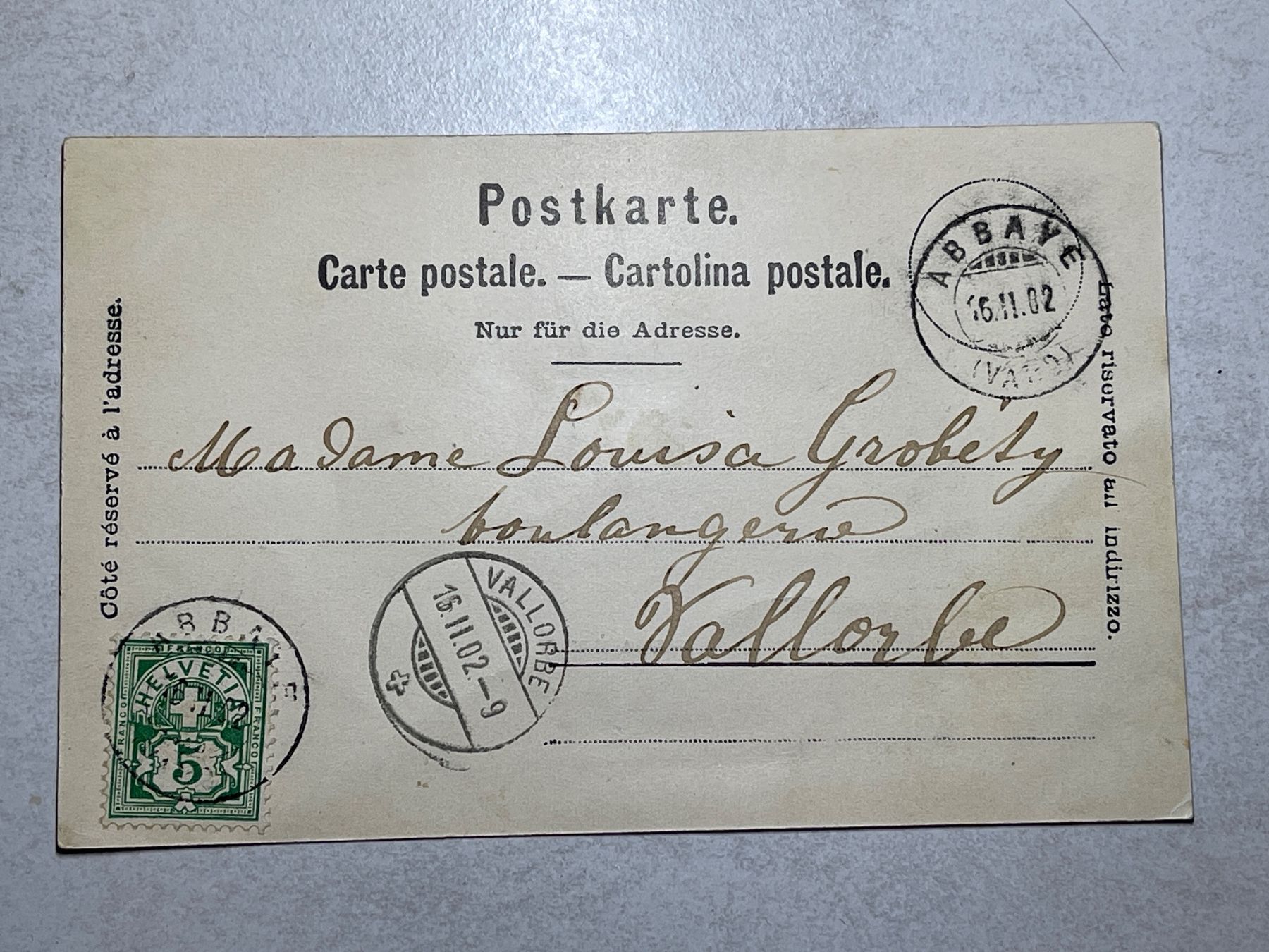 Cartoline postali: Alte Ansichtskarte Lausanne – Usato da Strengelbach venduto da Aschatan5 1