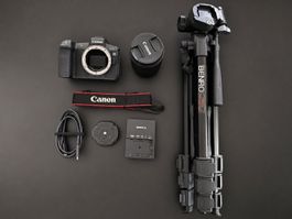 Canon EOS R Vollformatcam - RF 24-105mm Objektiv & Stativ