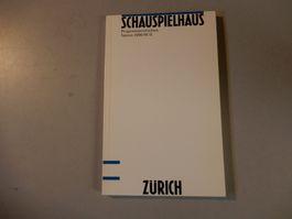 Schauspielhaus Zürich Programm 1990/91 II Rar!