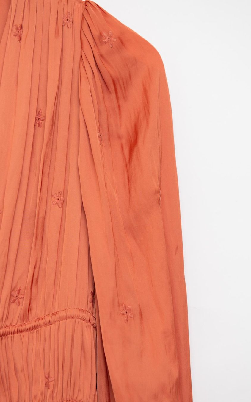 Ulla Johnson Vestiti: Ulla Johnson Rust Eyelet Millie Kleid – Gr. M – Usato da Illnau venduto da Monkky 3