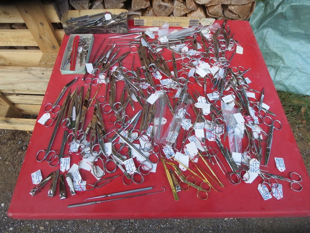 Grosse Anzahl neue Scheren - Pinsetten etc. (Gebraucht) in Wolfhalden ...
