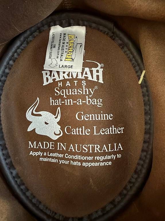 Hüte, Mützen & Caps: Cowboyhut aus Leder, Damen – Neu und originalverpackt aus Rupperswil von Pingele 1