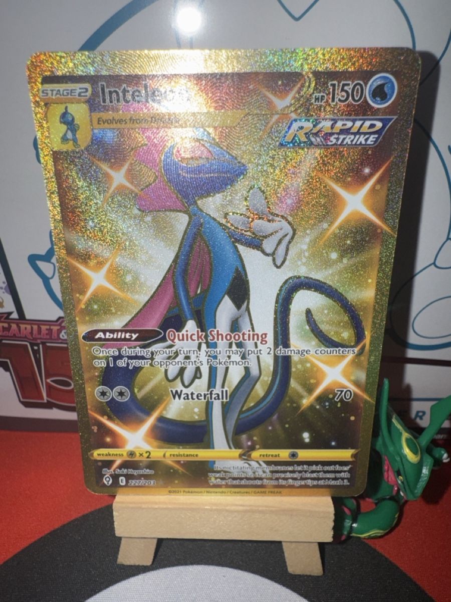 Pokémon Carte collezionabili: POKÉMON/ Inteleon / Evolving Skies / Gold – Usato da Herzogenbuchsee venduto da TCG-High-Quality 1