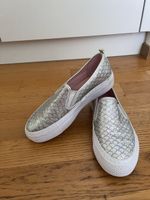 Silberne Damen Schuhe, Grösse 38, Top Zustand!