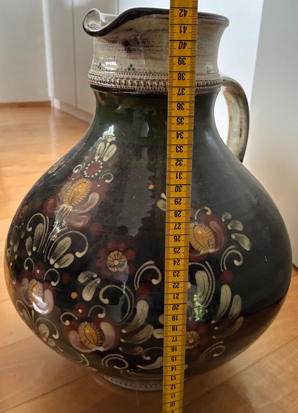 Vasi & Recipienti: Rustikale Keramikkanne, handbemalt – Usato da Hinteregg venduto da Carimba90 2