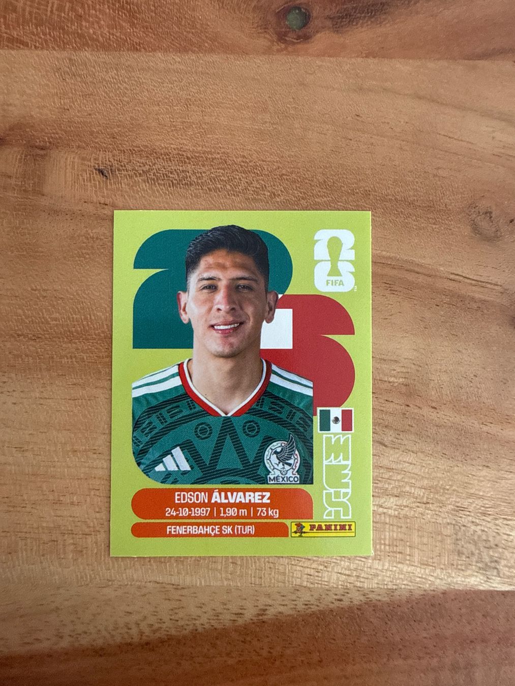 Panini Sammelbilder & Trading cards: WM 2026 Panini Sticker Edson Alvarez MEX 10 – Gebraucht aus Winterthur von ylaura