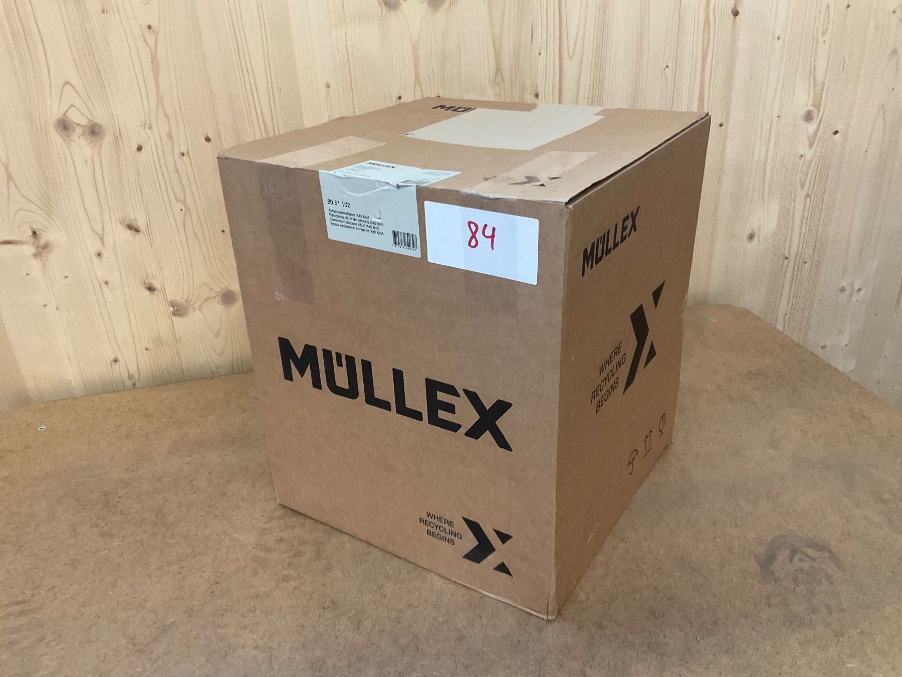 Müllex Cestini per rifiuti: 084 Müllex Abfallsystem X45 M35 – Nuovo (secondo la descrizione) da Derendingen venduto da Meisterstuecke 5