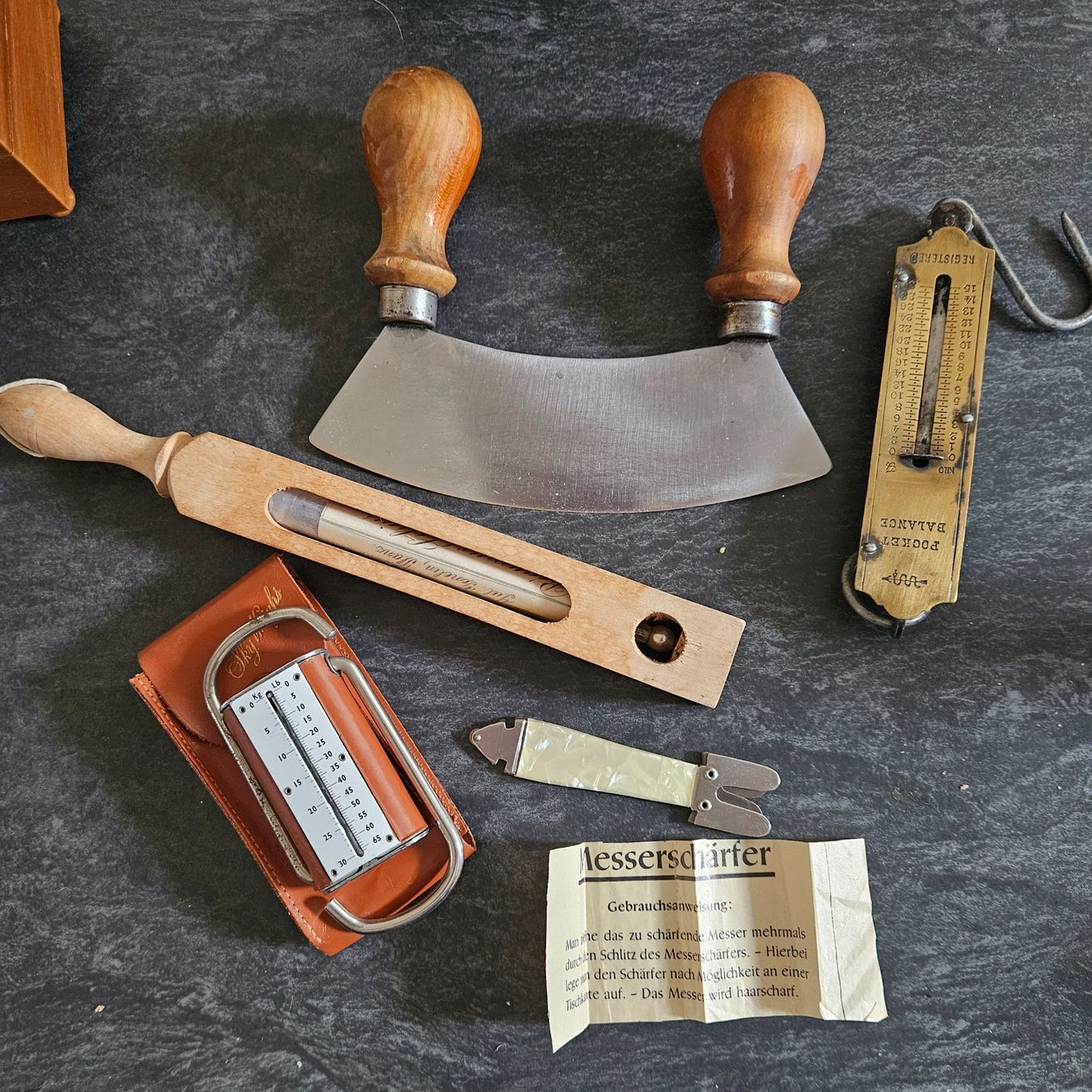 Bilance e pesi: Federwaage, Wiegemesser, etc. antik – Usato da Luzern venduto da FamilieCaGi
