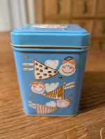 Engel Tee-Dose/Blechdose blau