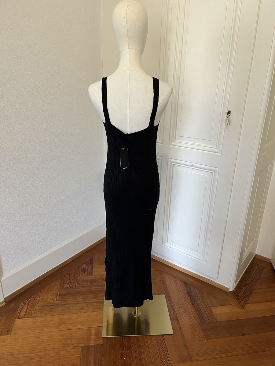 Mango Kleider: Mango black ribbed dress, size S – Neu (gemäss Beschreibung) aus Genève von nba_l98n 3